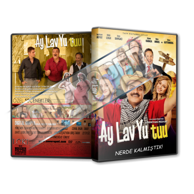 Ay Lav Yu Tuu 2017 Cover Tasarımı (Dvd cover)